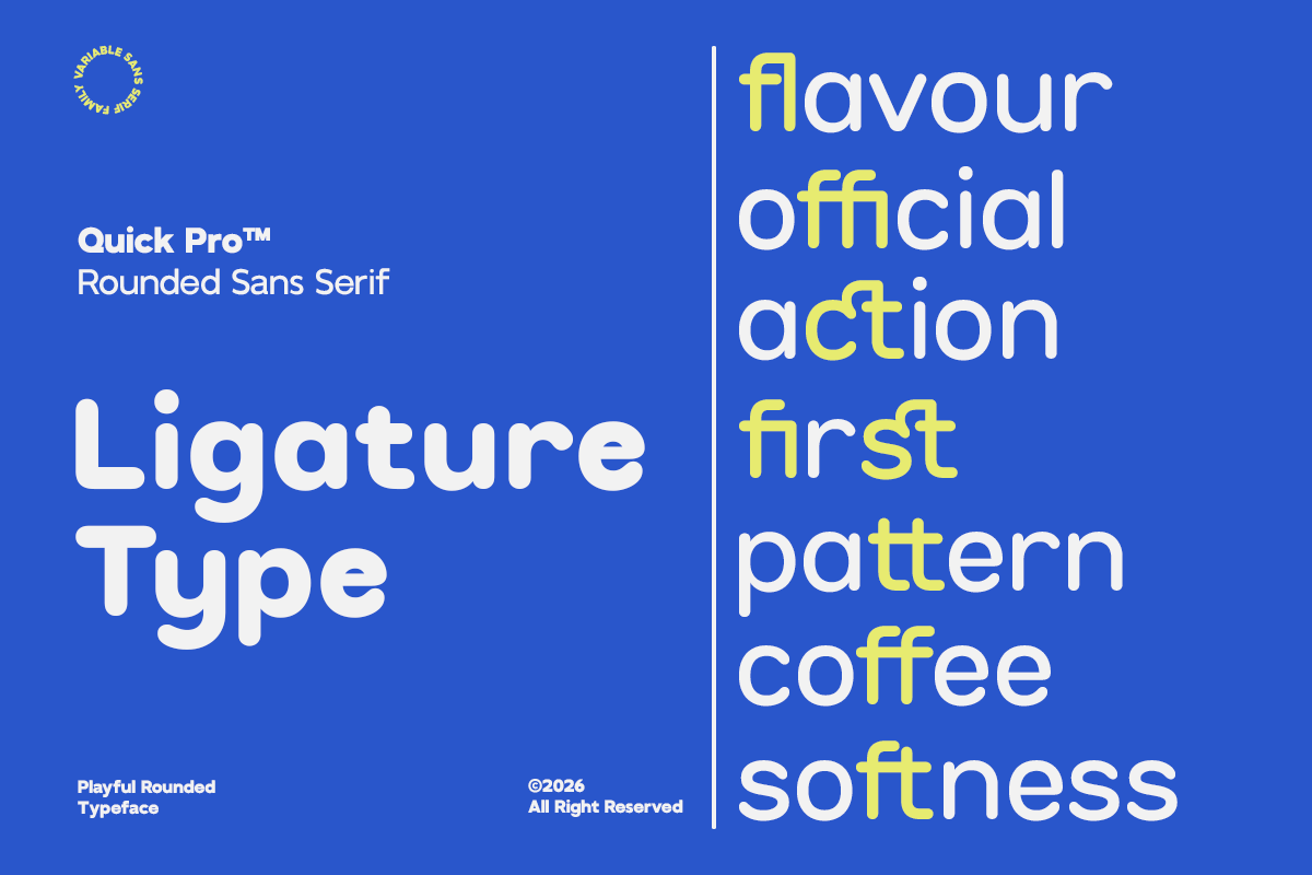 GC Quick Pro - Variable Rounded Sans — image 9