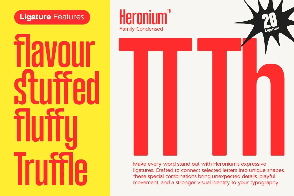 GC Heronium - Family Condensed Sans — image 9