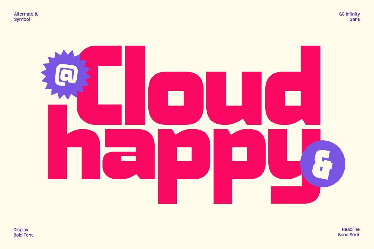 GC Infinity - Display Bold Sans — image 9