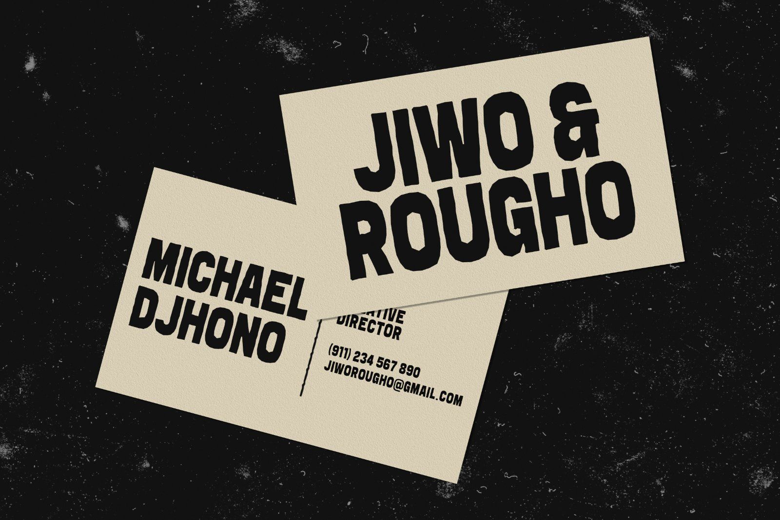 Rougho Font - Rough Distressed — image 3