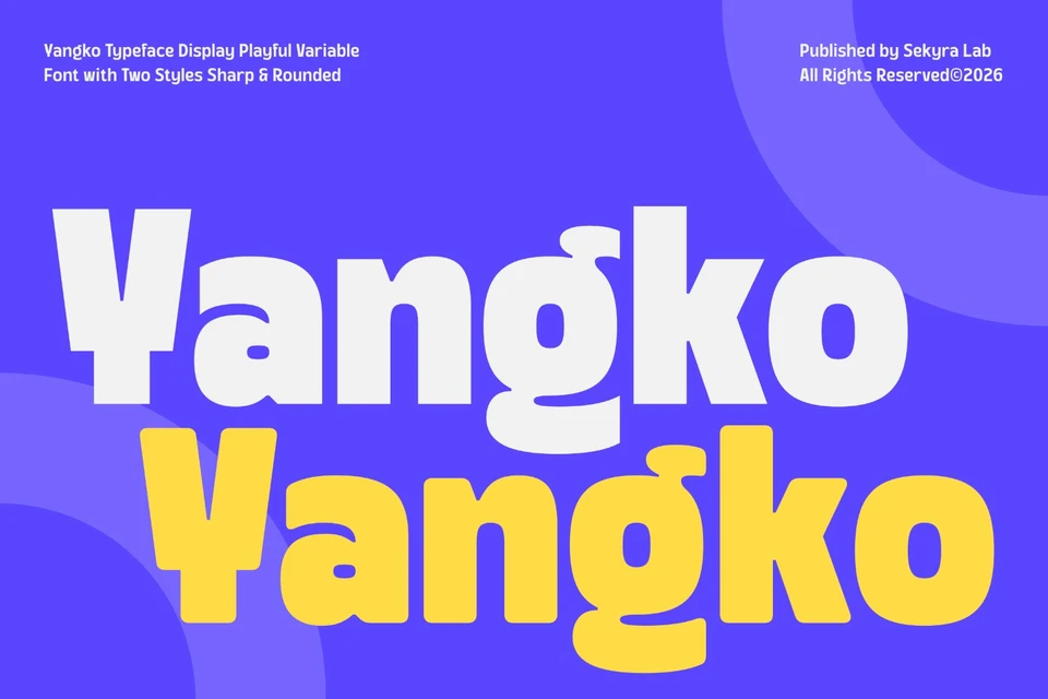 Yangko - Playful Font