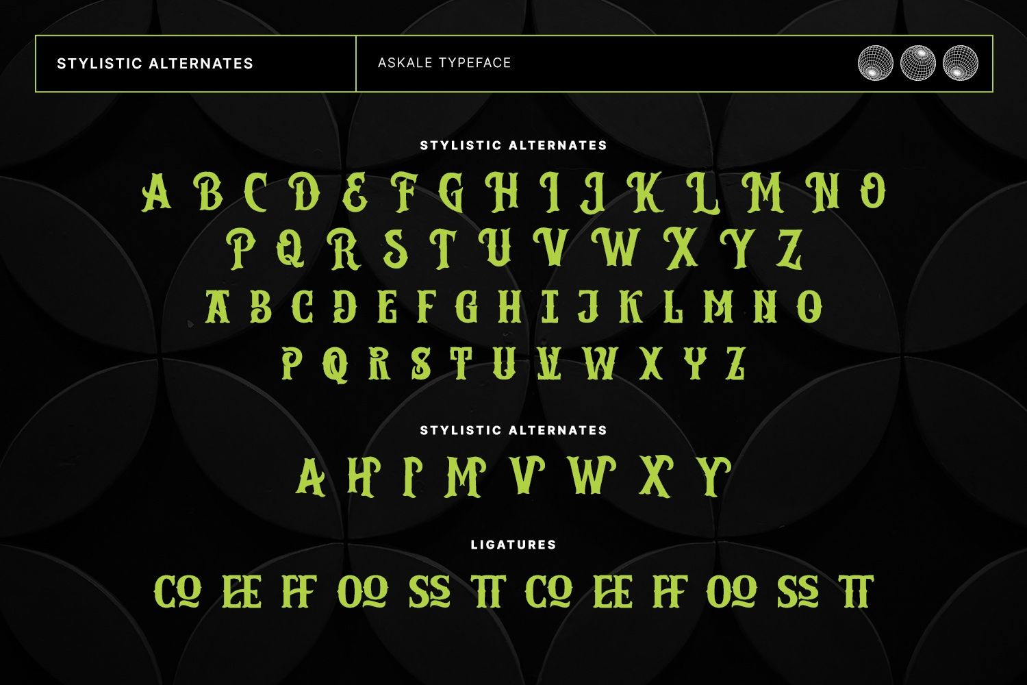 Askale - Victorian Vintage Display Font — image 10