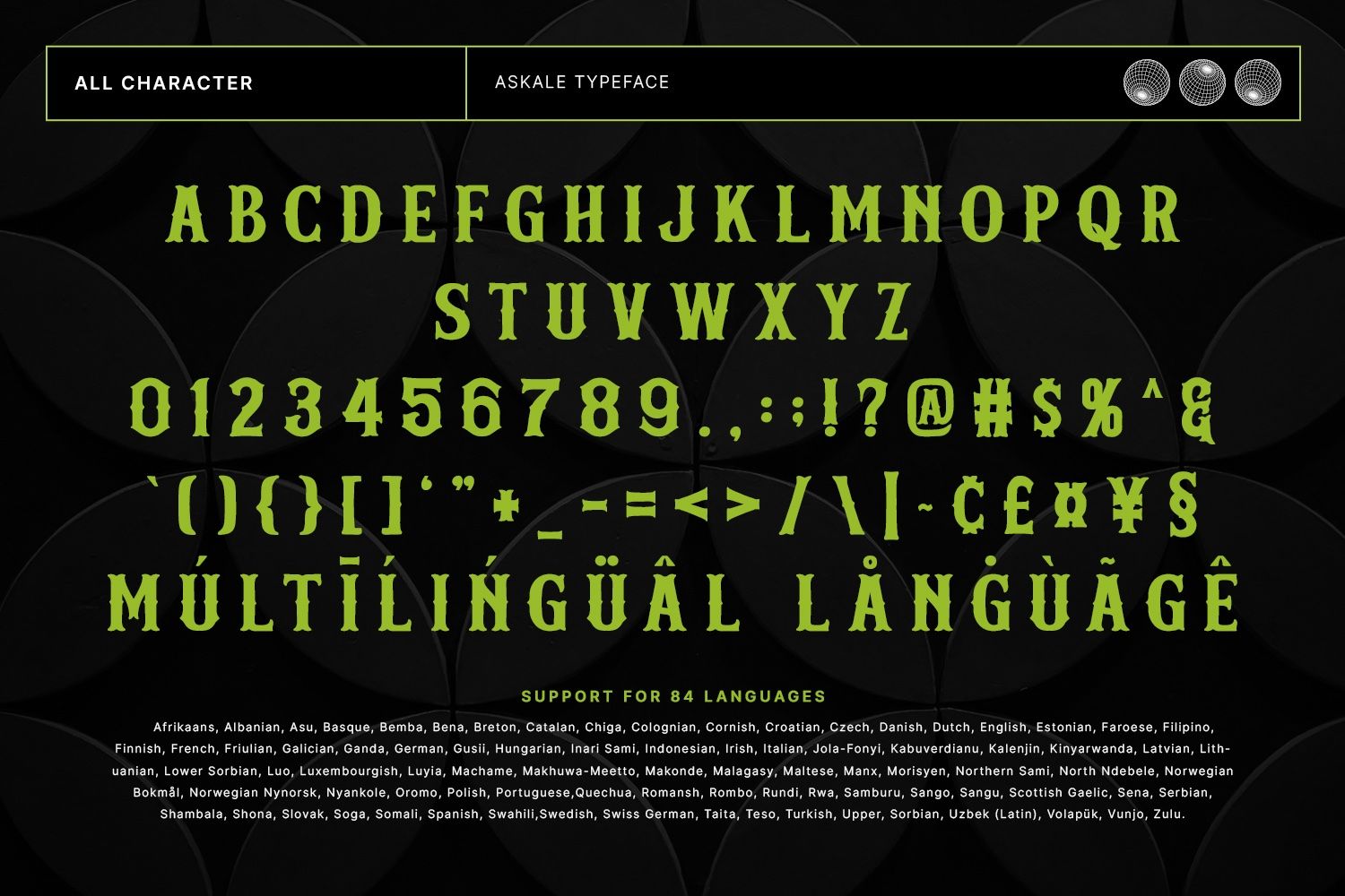Askale - Victorian Vintage Display Font — image 9