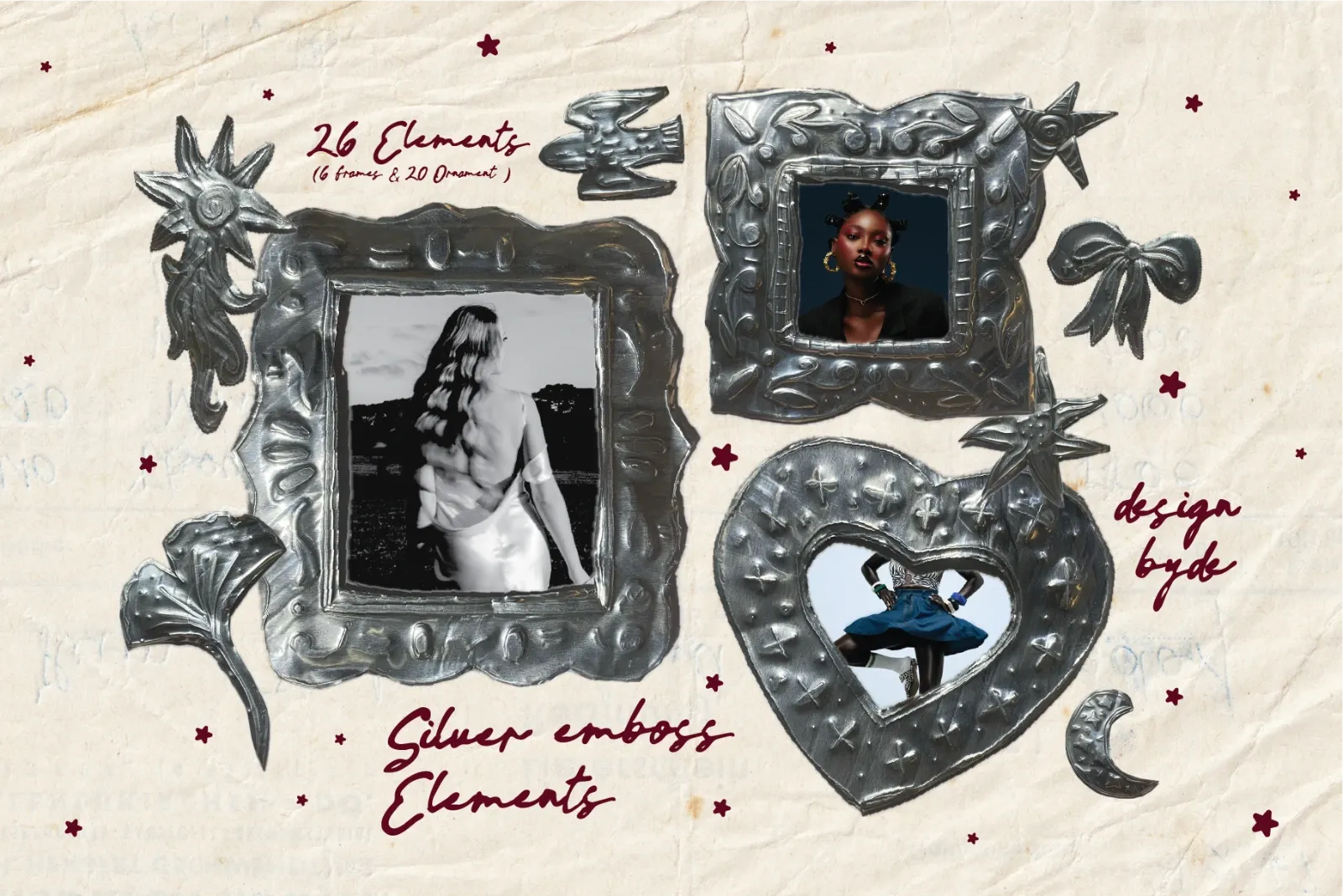Emboss Element | Frame and Ornament — image 1