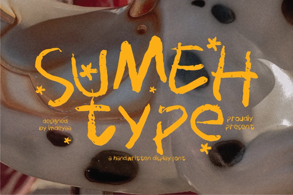 Sumeh | Handwritten Display Font