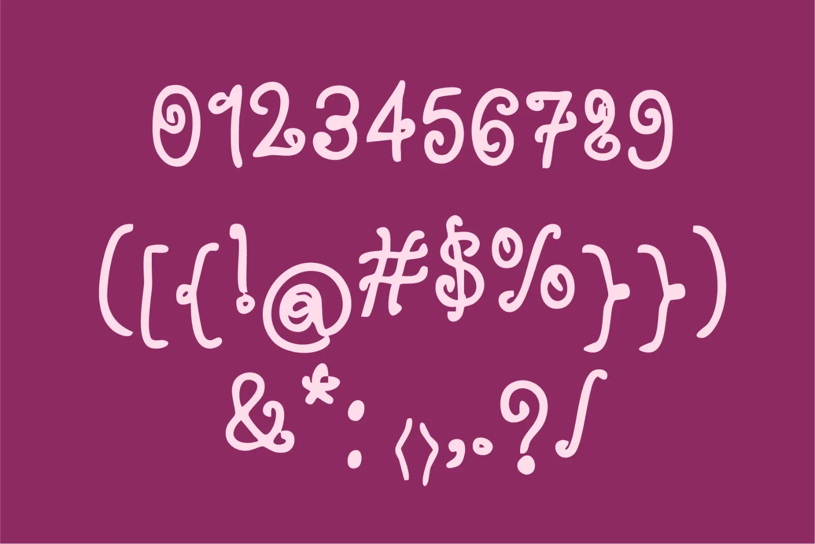 Membiru | A Curly Handwritten Font — image 3