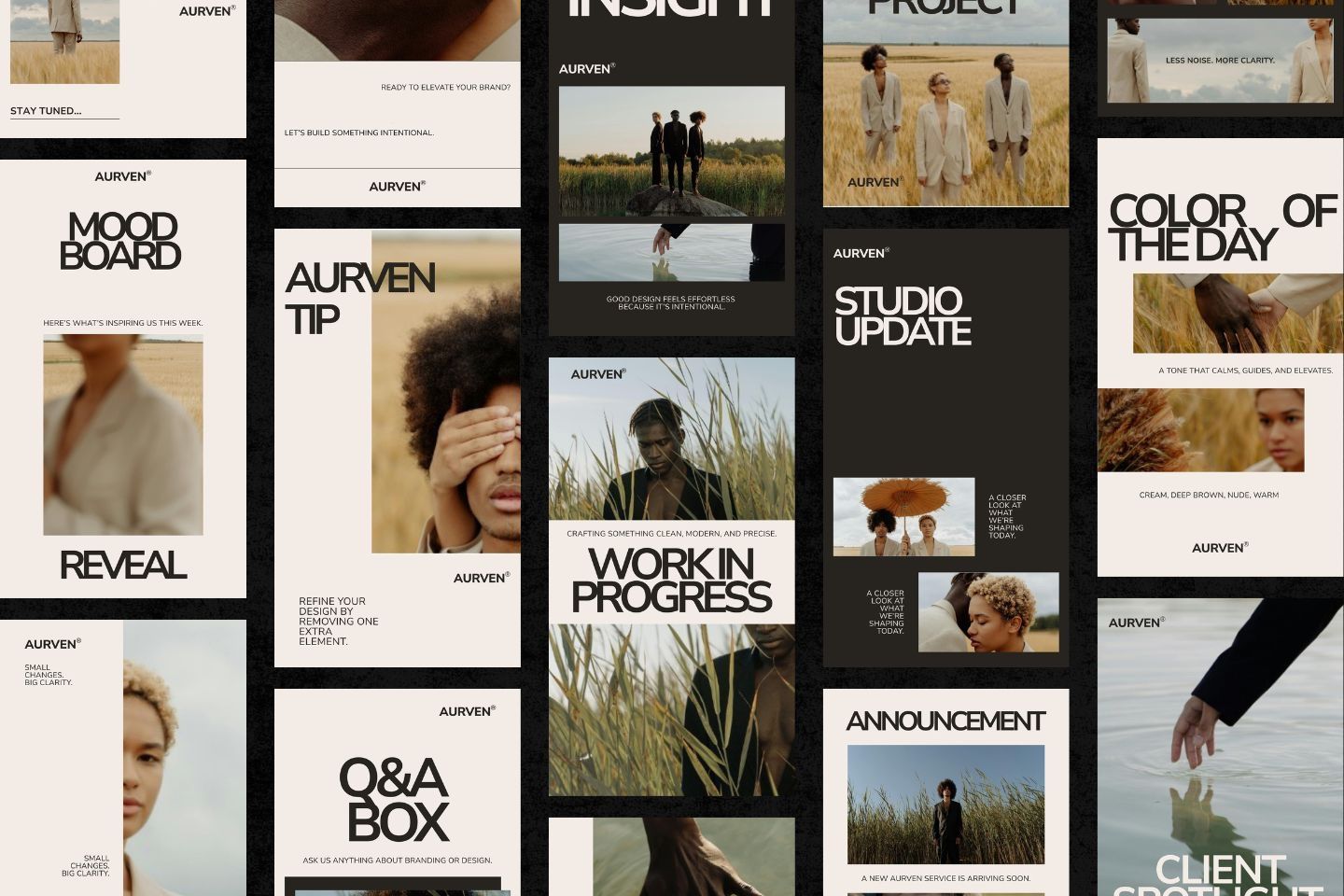 Aurven Modern Instagram Template Kit — image 3