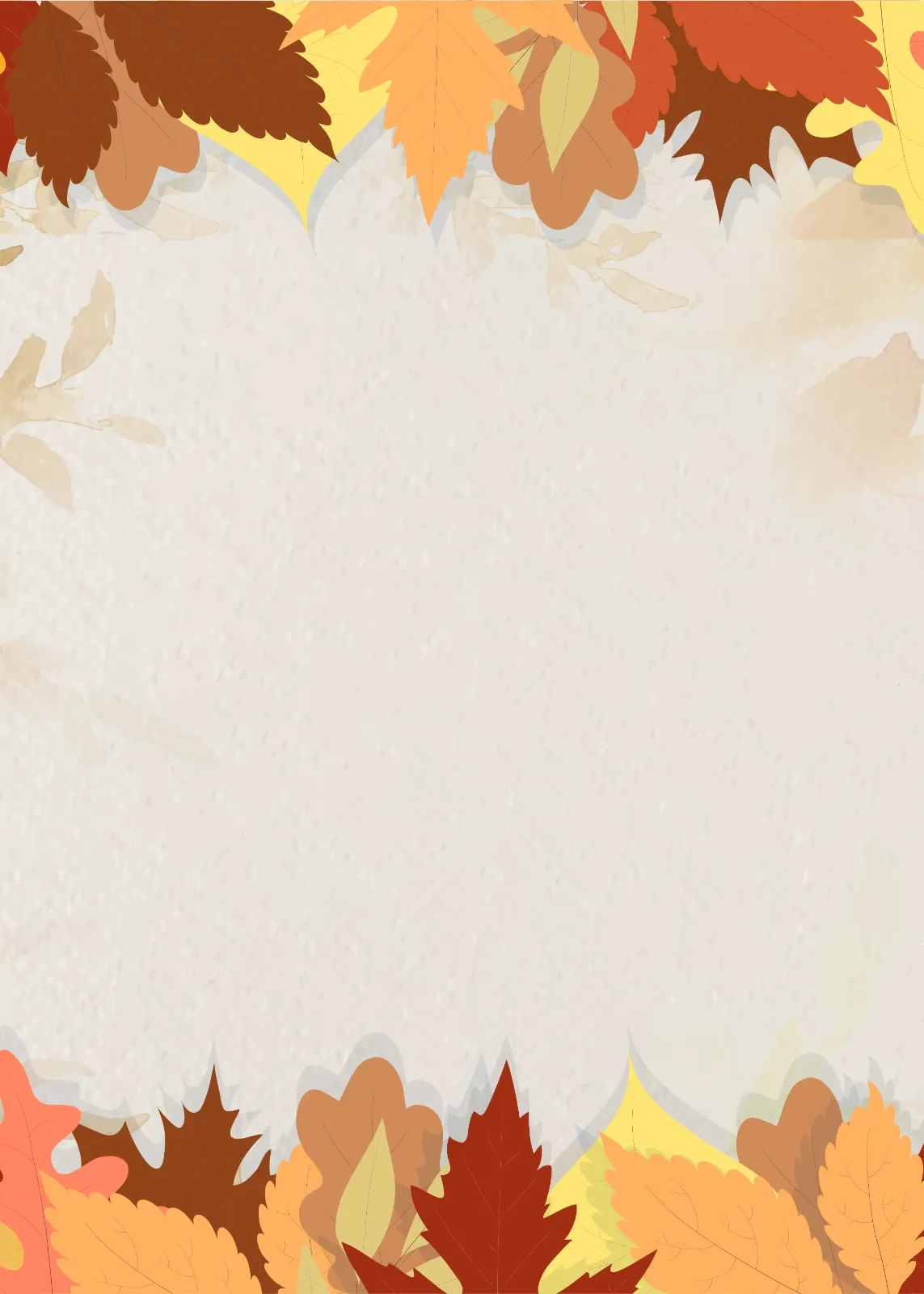Autumn Botanical Leaf Layout Pack Design — image 4