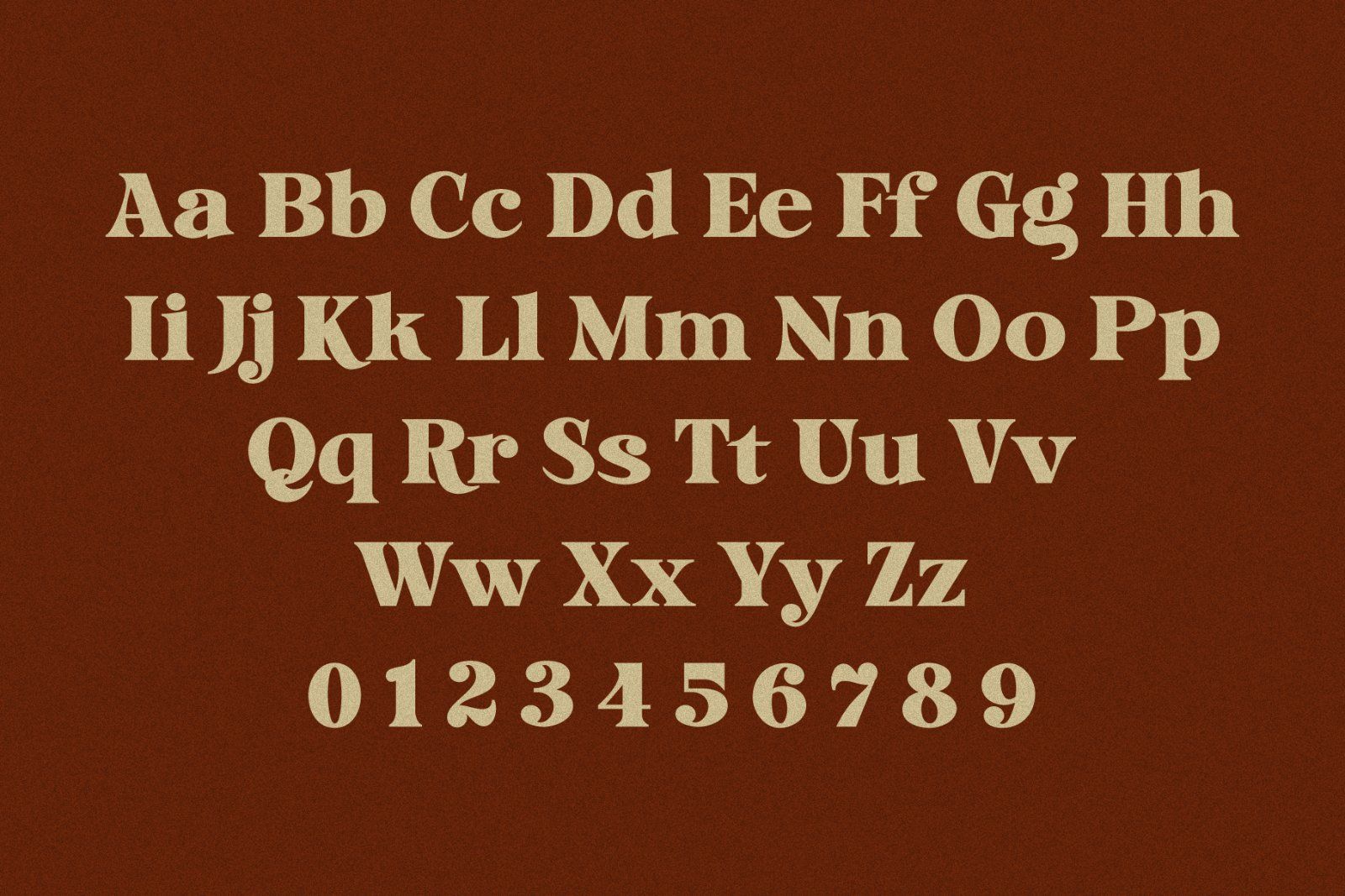Avedoria Bold Retro Serif Font — image 12