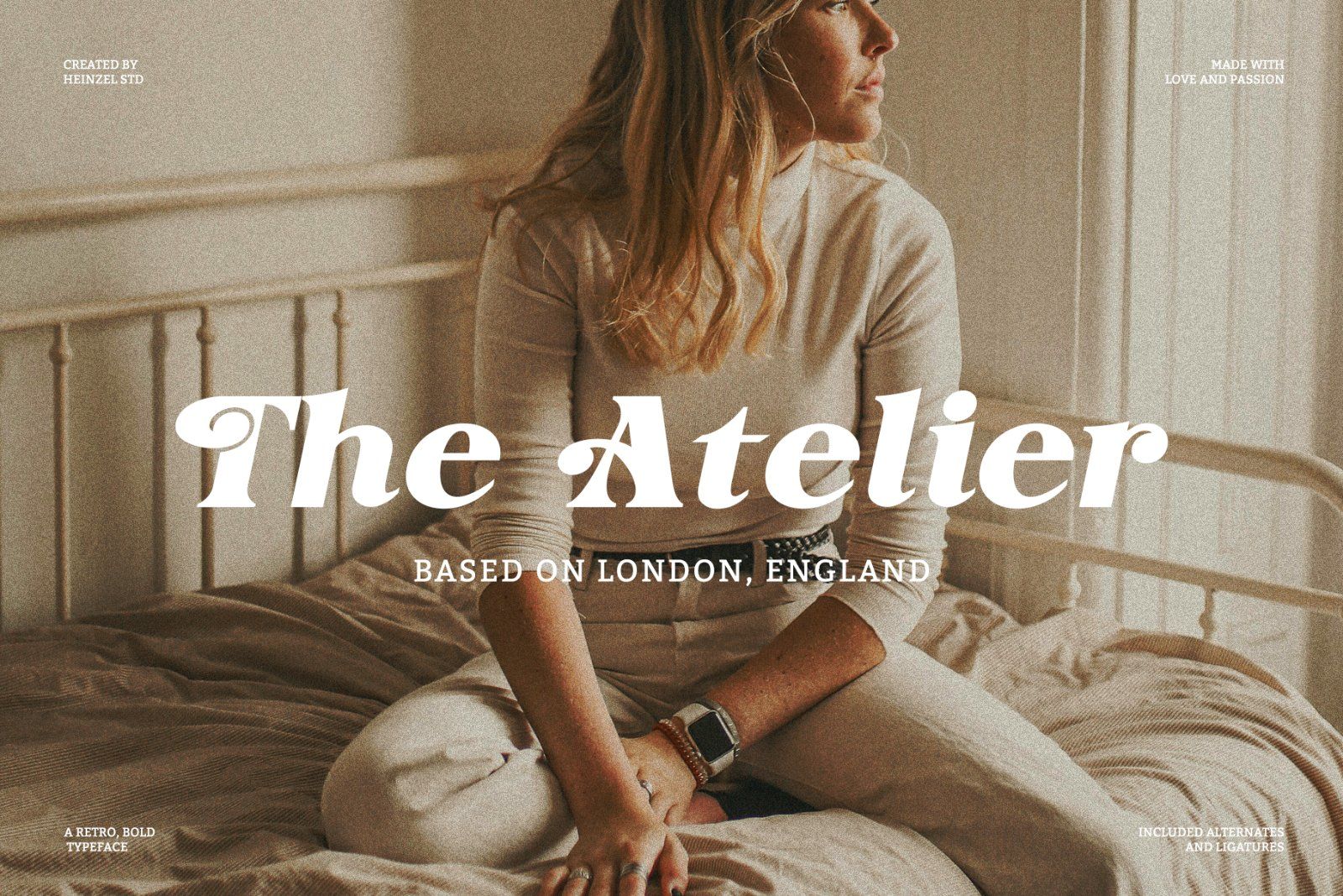 Avedoria Bold Retro Serif Font — image 2