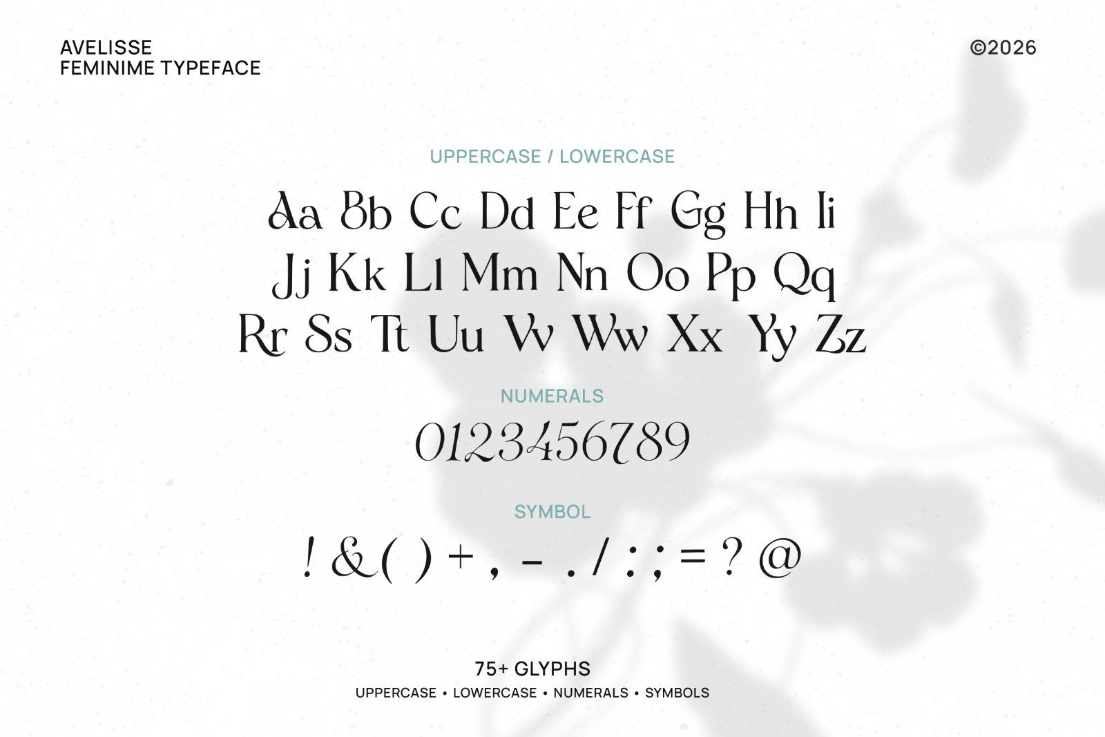 Font Avelisse – Elegant & Timeless Serif Typeface — image 5