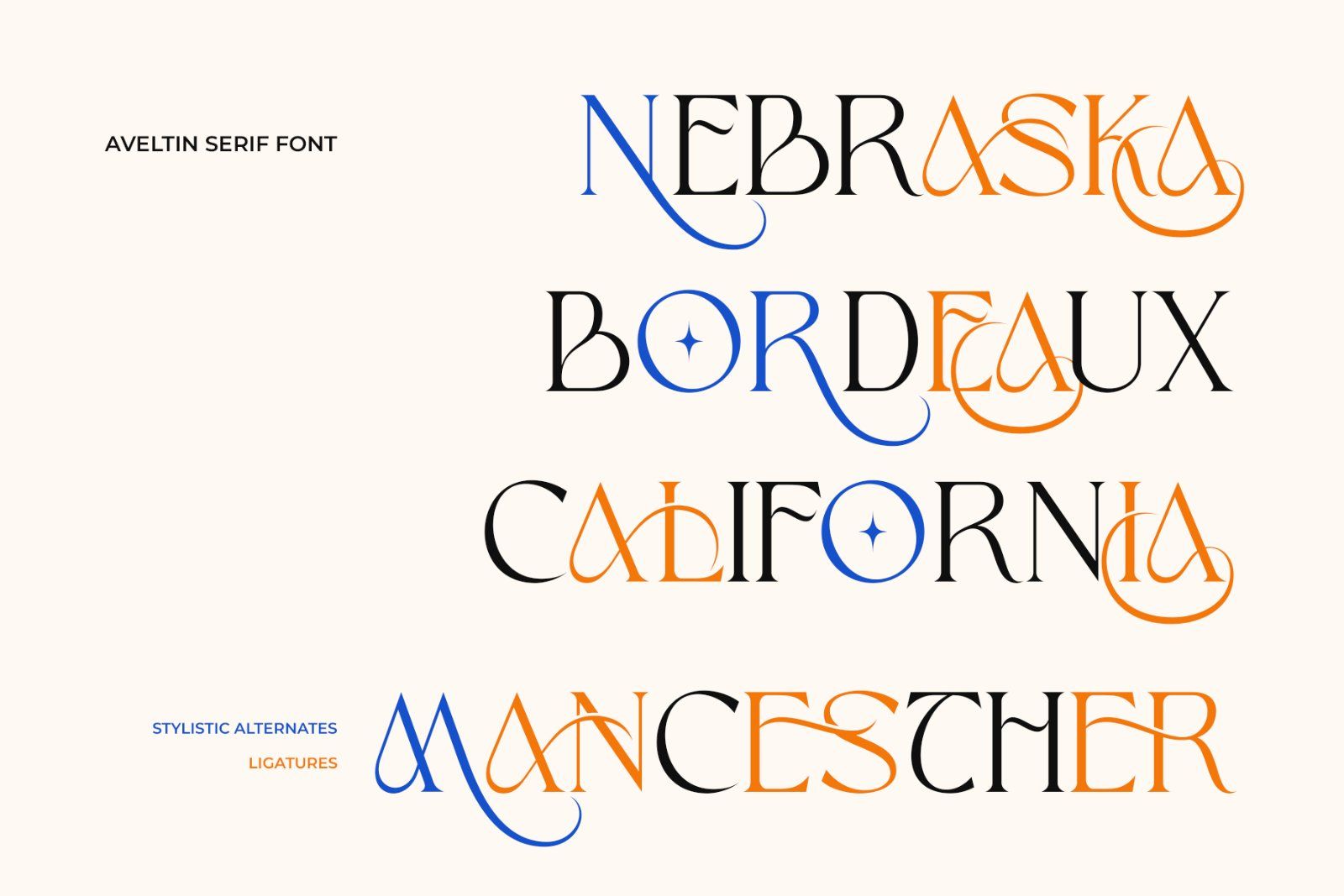 Aveltin Elegant Stylish Serif Font — image 14