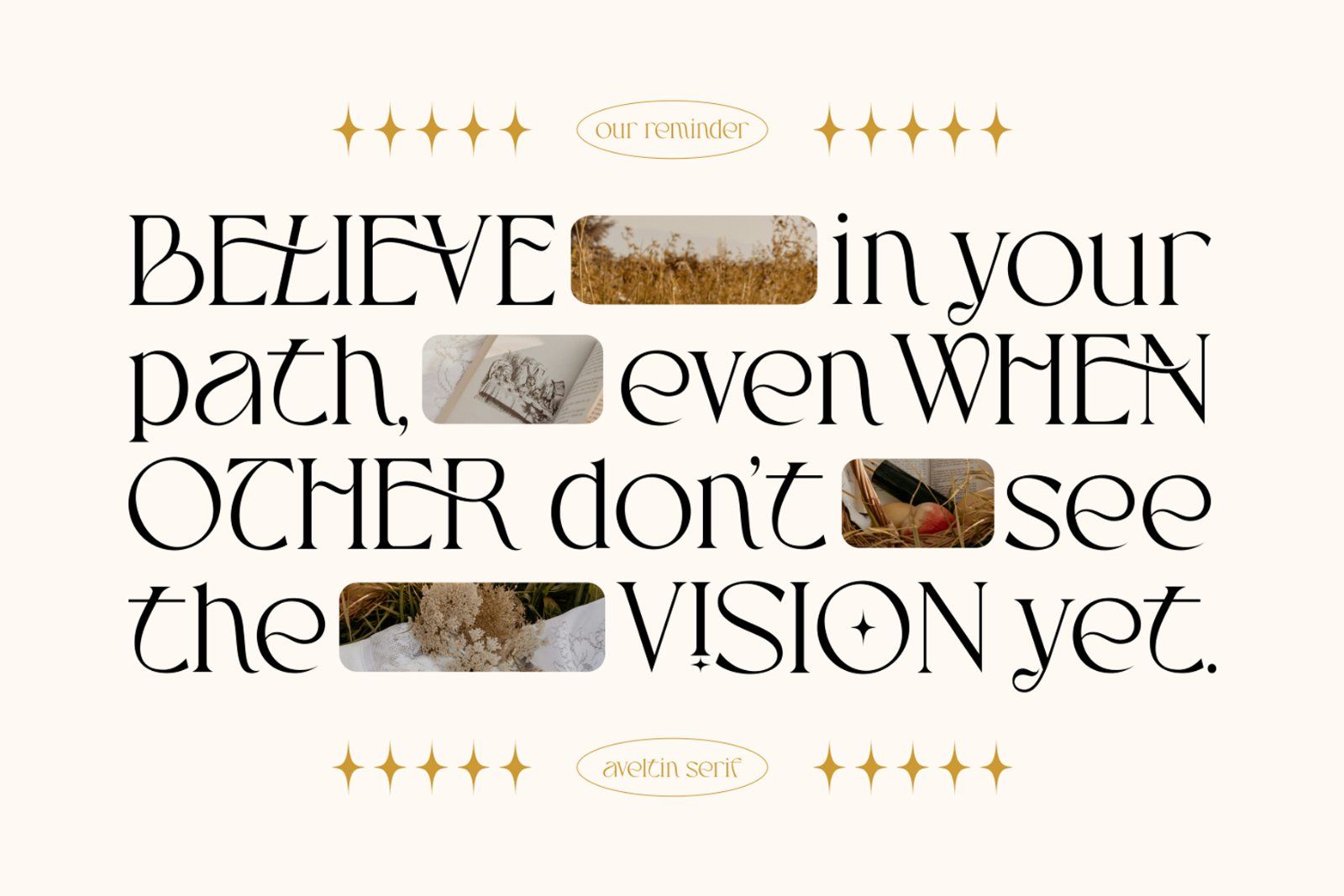 Aveltin Elegant Stylish Serif Font — image 5