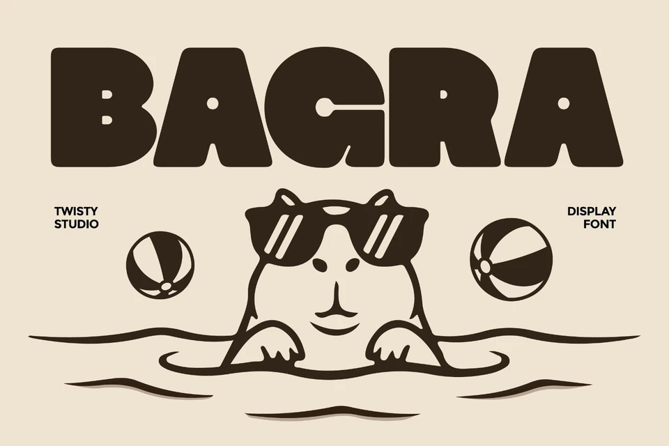 Bagra - Bold Display Font