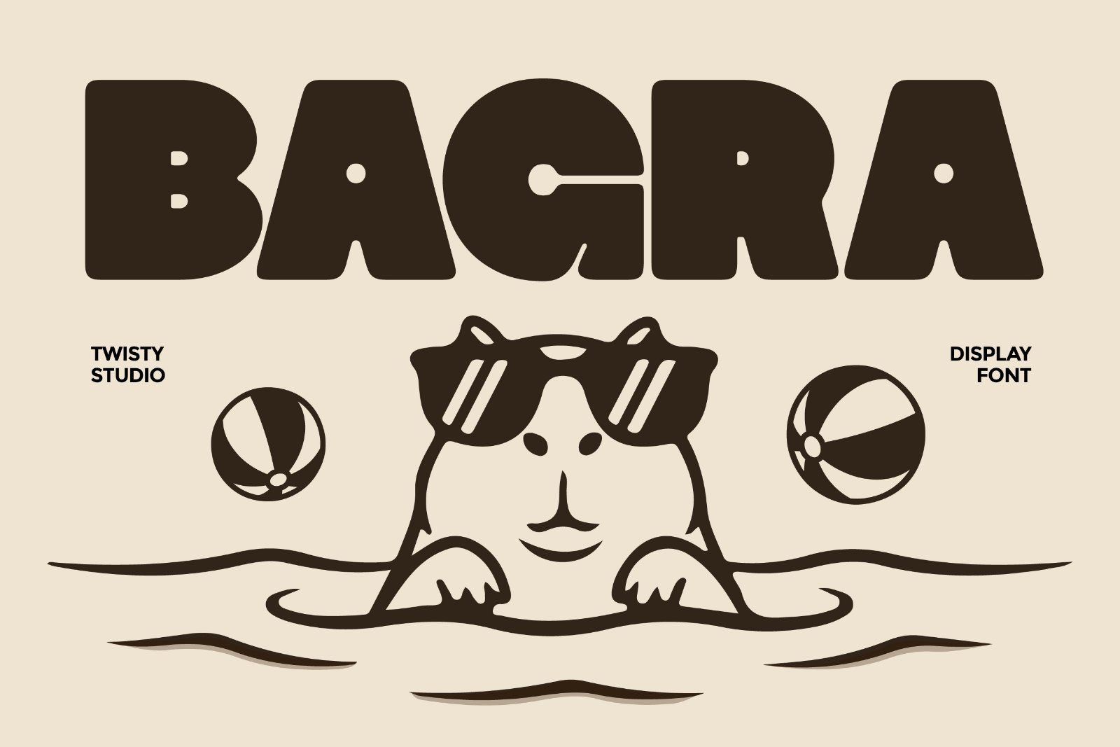 Bagra - Bold Display Font — image 1