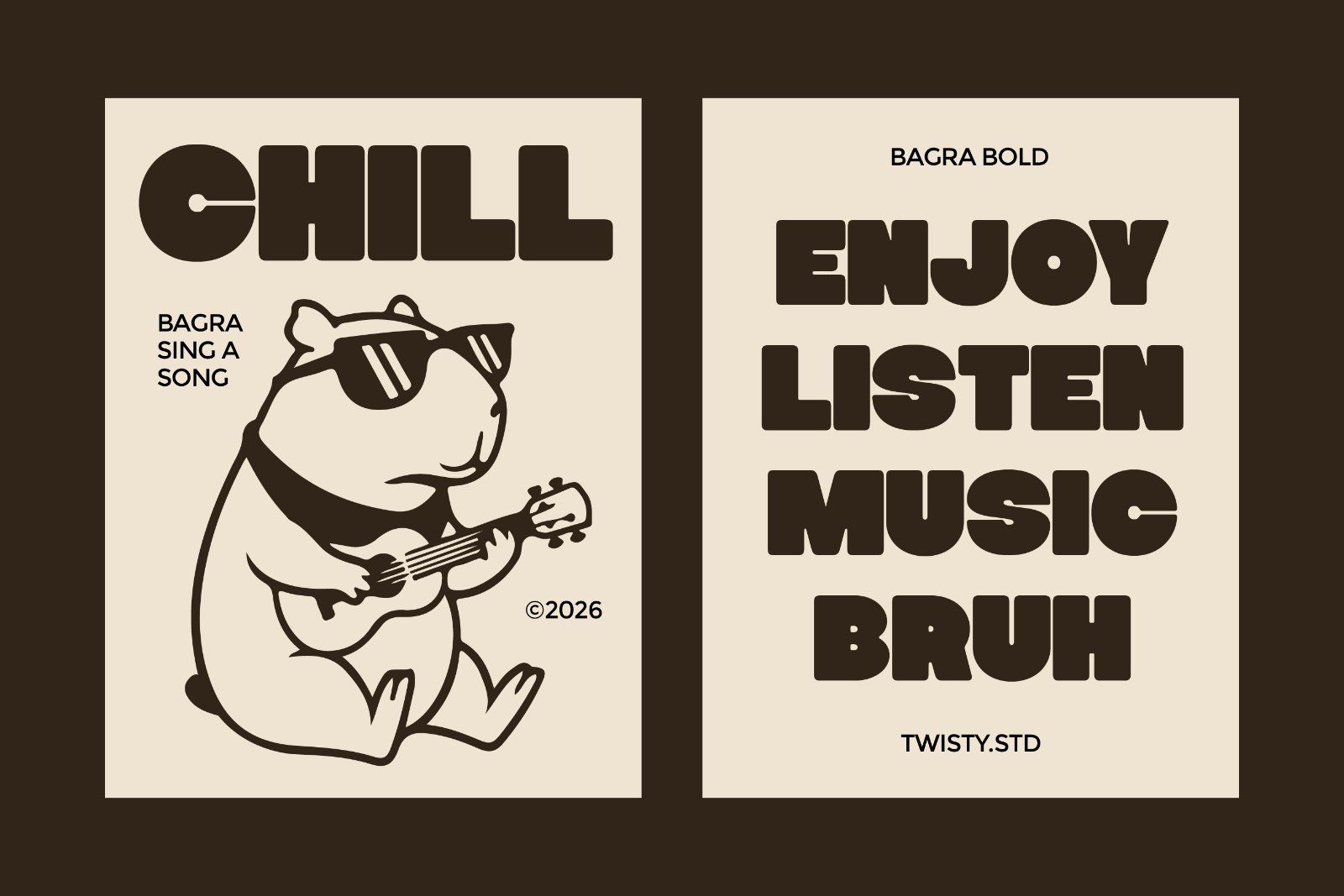 Bagra - Bold Display Font — image 3