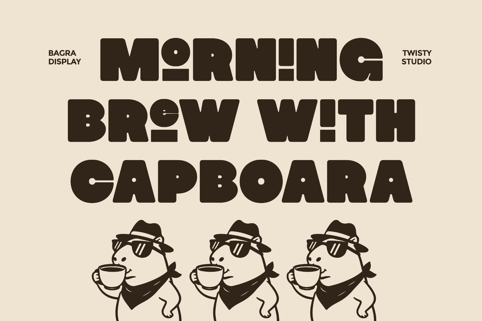 Bagra - Bold Display Font — image 2