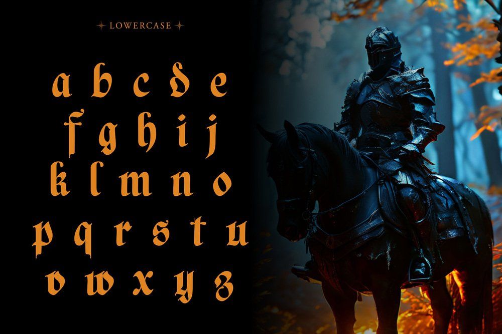 BASEFIGH — Blackletter Font — image 11