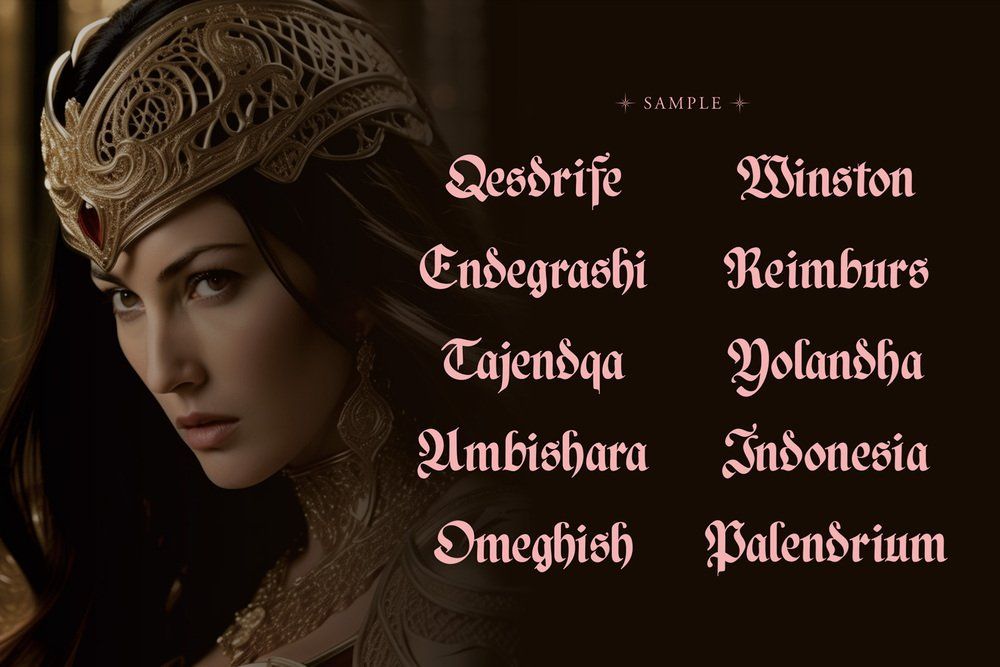 BASEFIGH — Blackletter Font — image 14