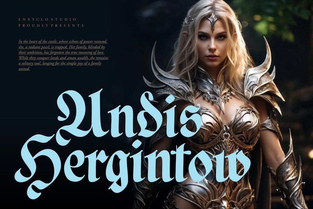 BASEFIGH — Blackletter Font — image 6