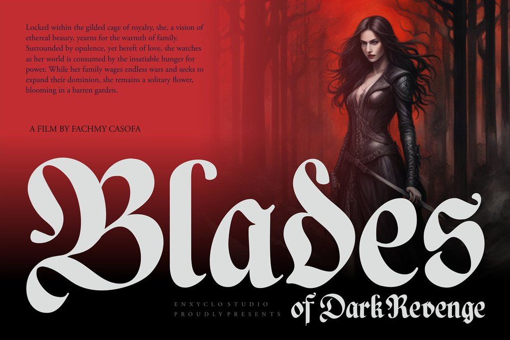 BASEFIGH — Blackletter Font — image 8