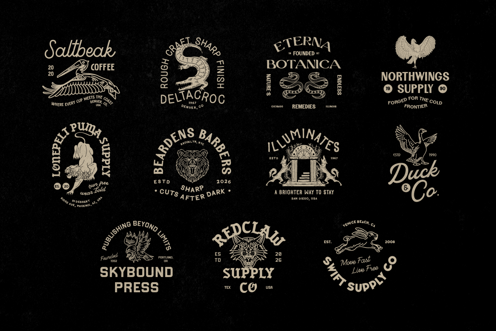Beast Logo & Emblem Pack — image 7