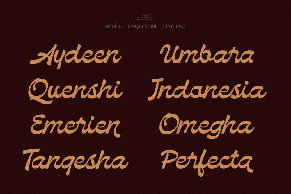 Bendstag — Elegant Script Calligraphy Font