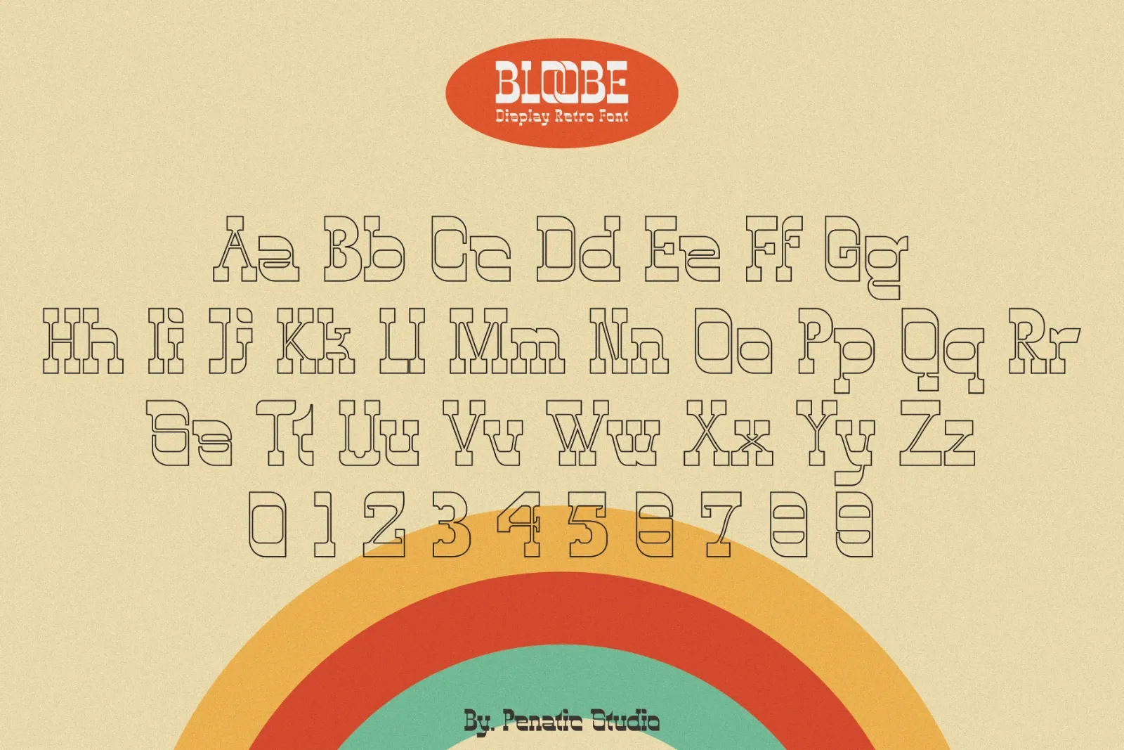 Bloobe _ Display Retro Font — image 9