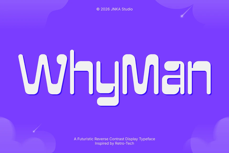 WhyMan - Display TypeFace