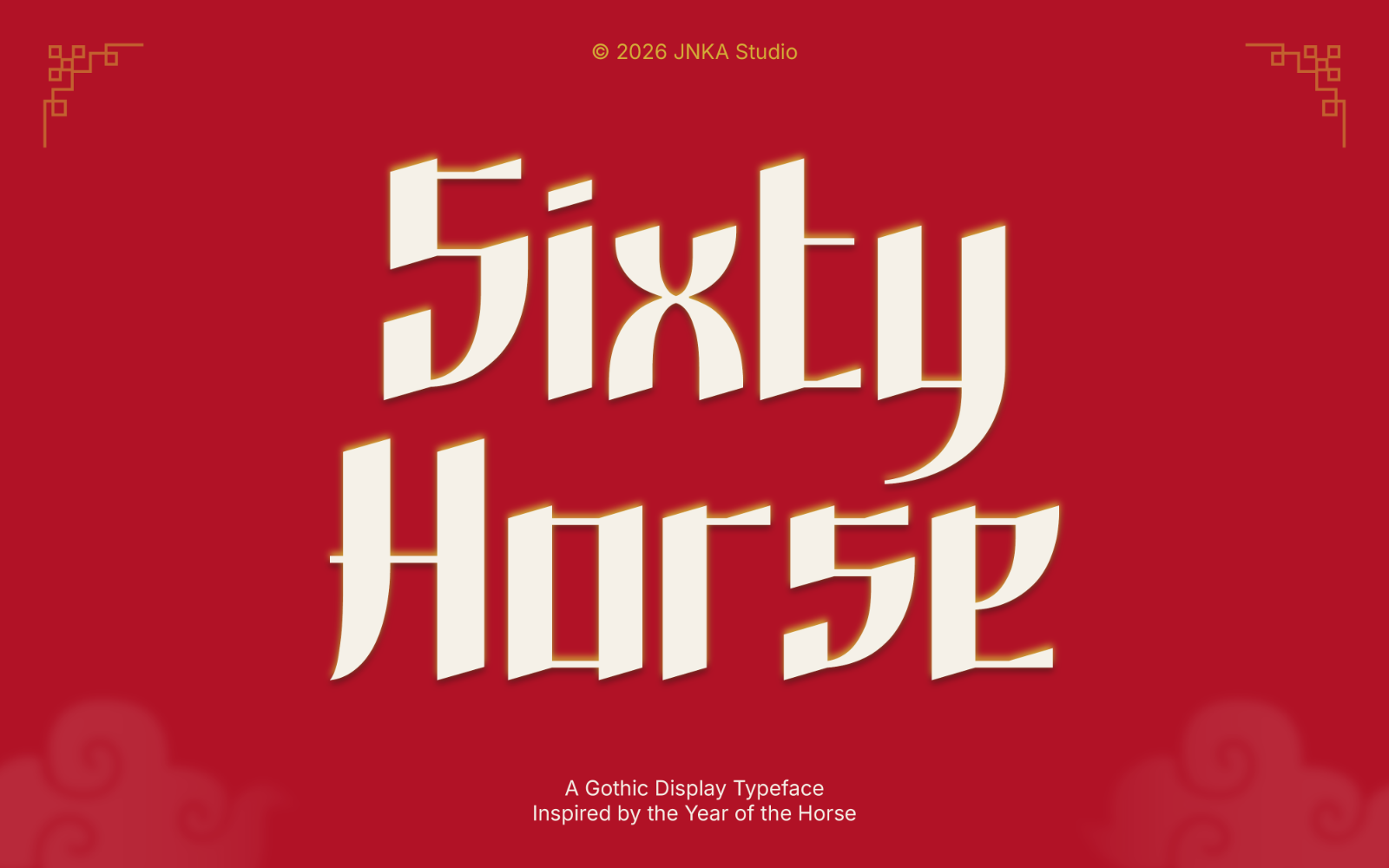 Sixty Horse - Display TypeFace — image 1