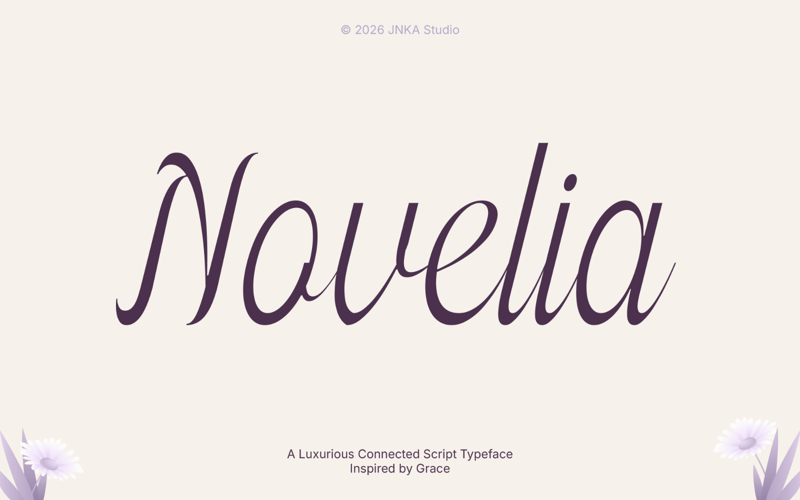 Novelia - Display TypeFace — image 1