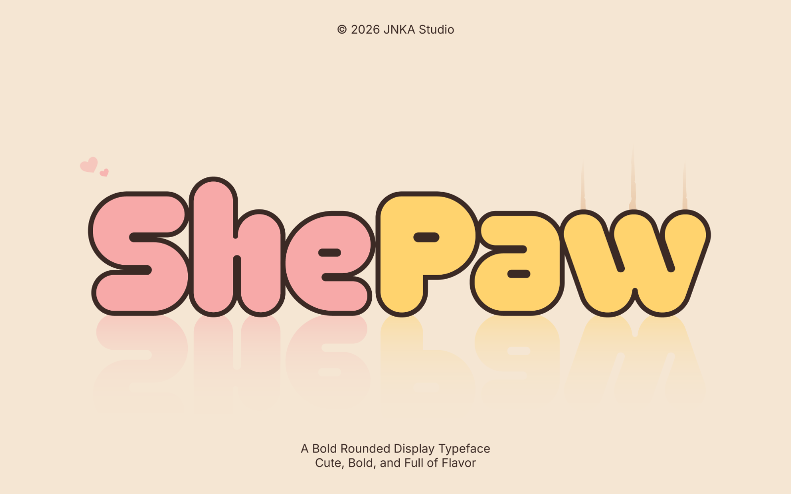 ShePaw - Display TypeFace — image 1