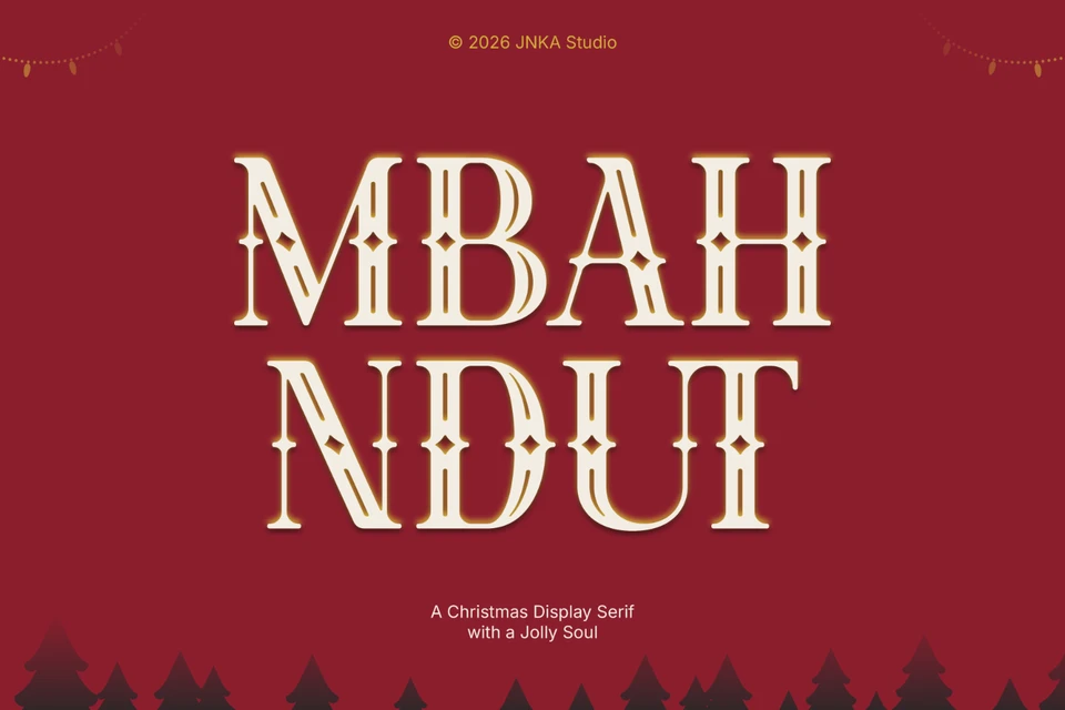 Mbah Ndut - Display TypeFace