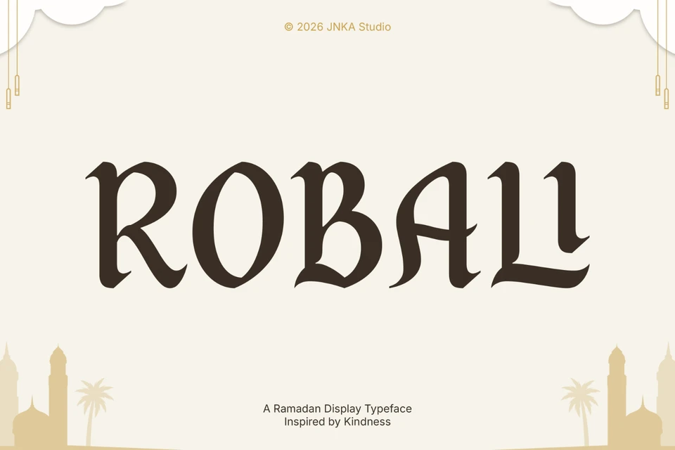 Robali - Display TypeFace