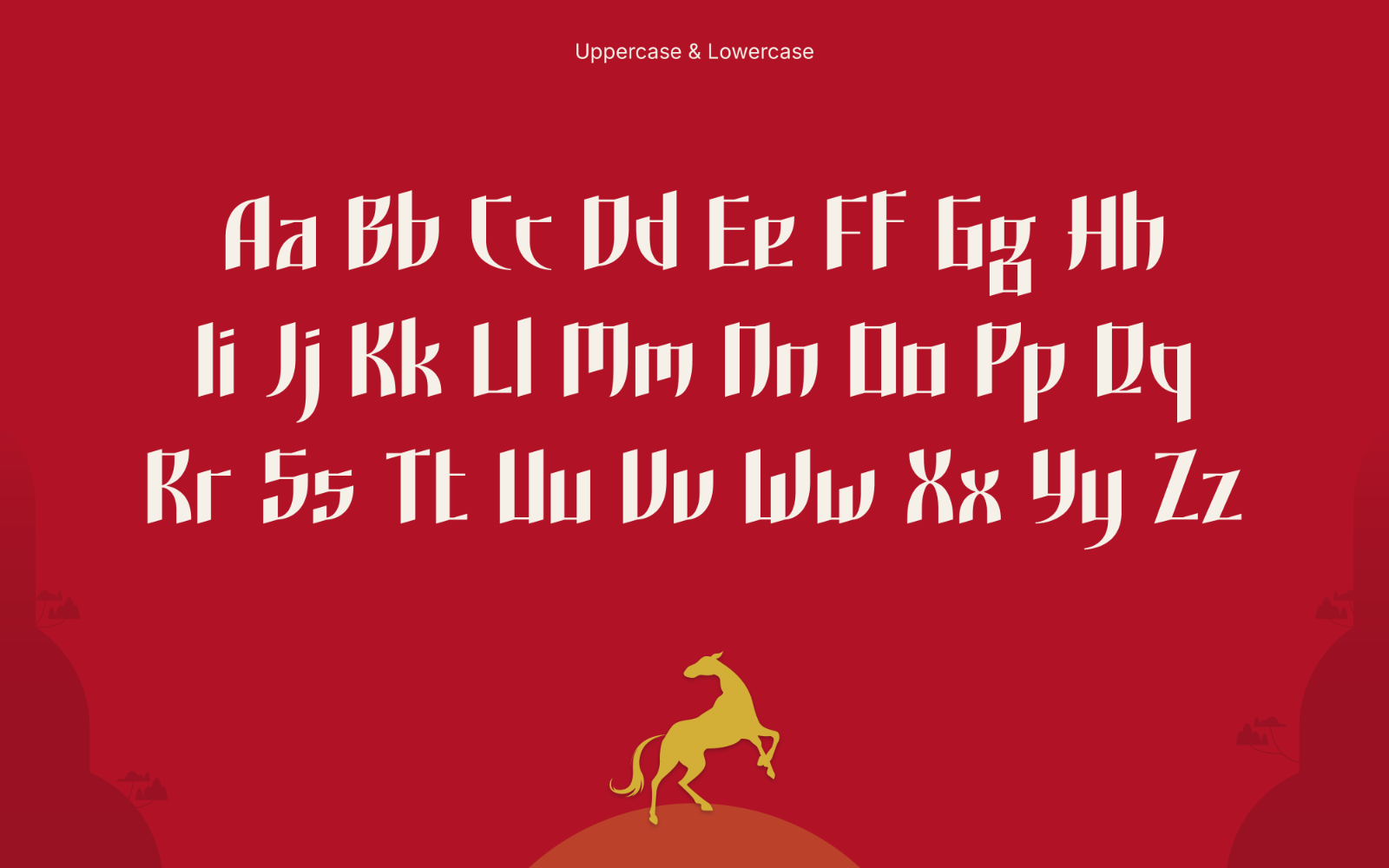 Sixty Horse - Display TypeFace — image 3