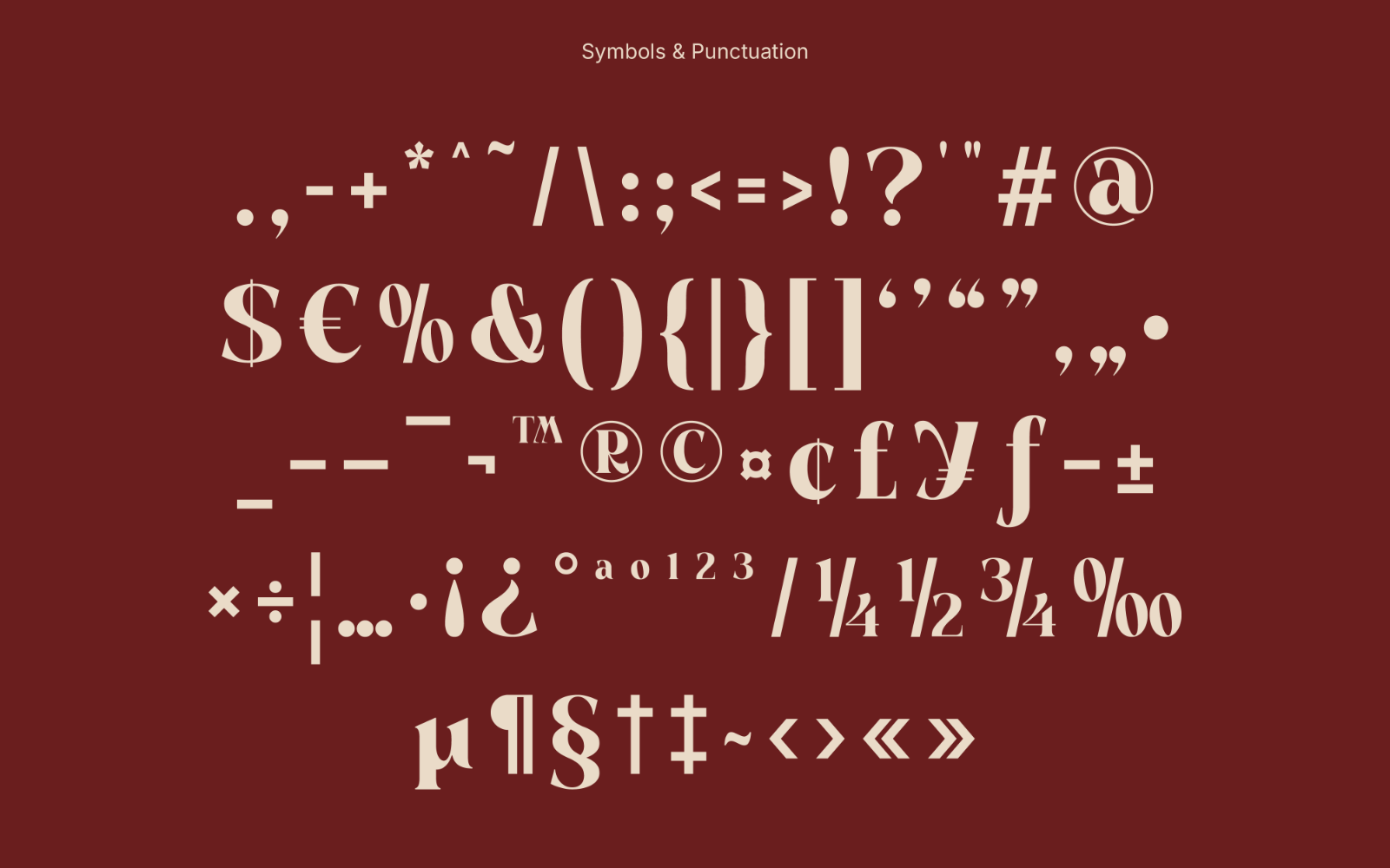 Shunya - Display TypeFace — image 4