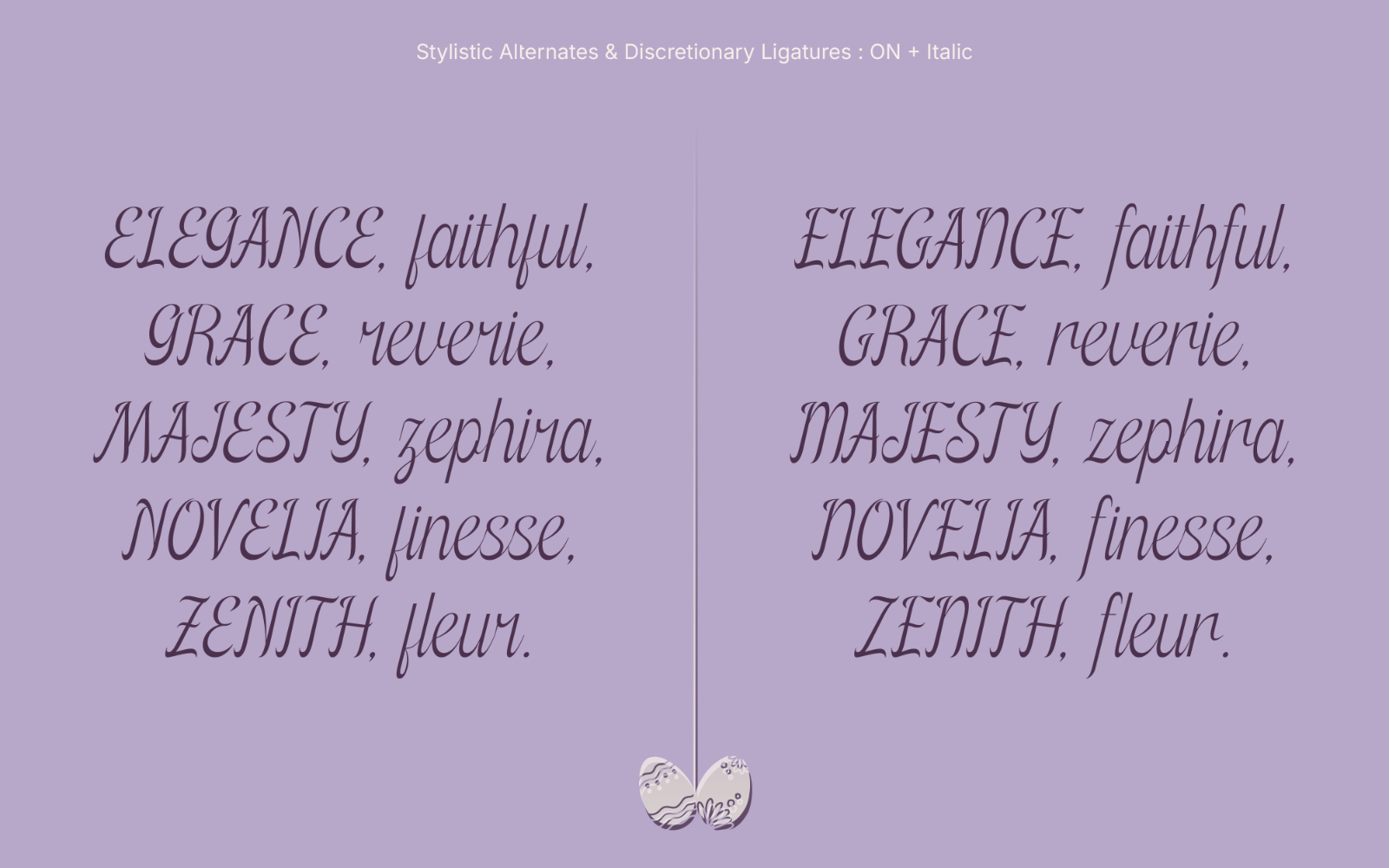 Novelia - Display TypeFace — image 7