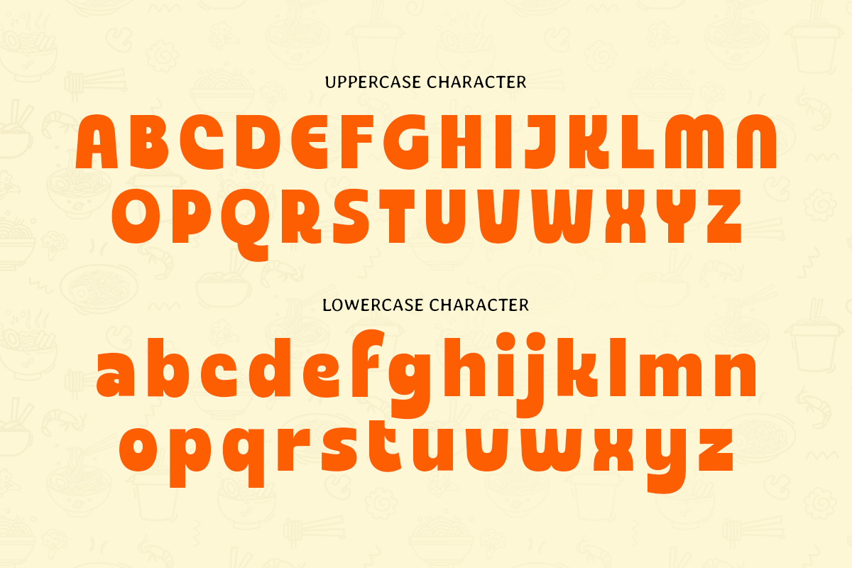 Burger-Modern Branding Food Font — image 11