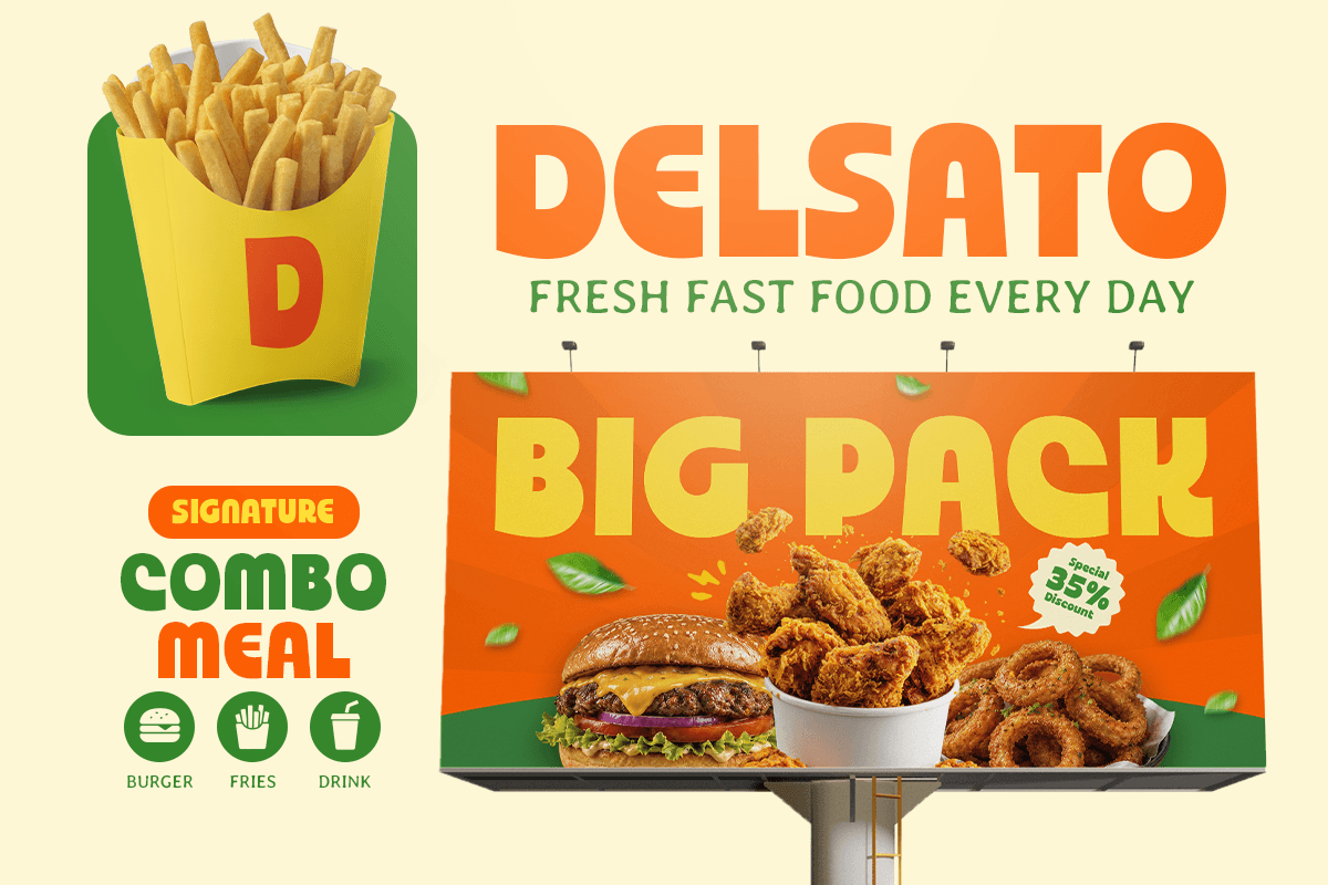 Burger-Modern Branding Food Font — image 2