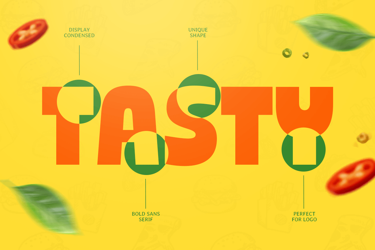 Burger-Modern Branding Food Font — image 9