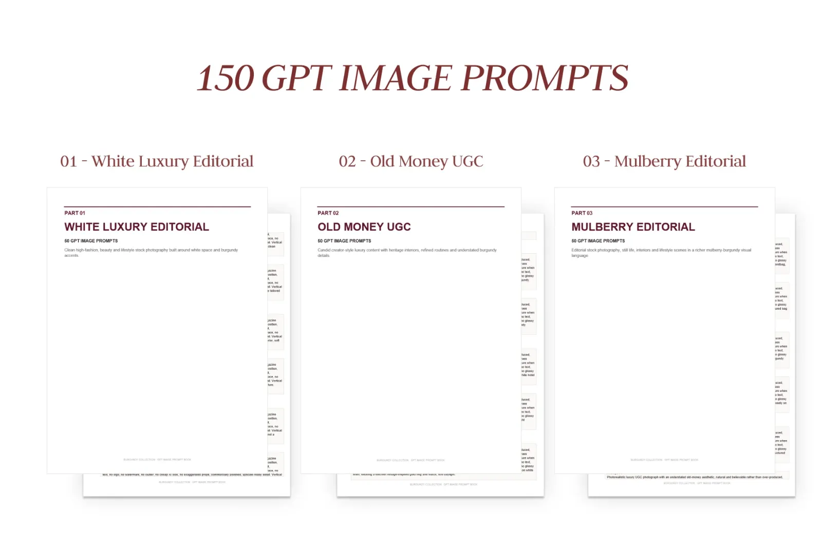 Burgundy Collection – Luxury Photo — image 14