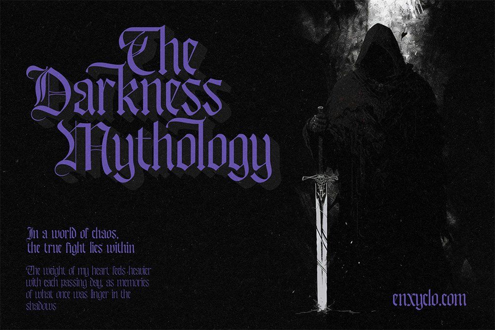 Bageshron Blackletter Font Family