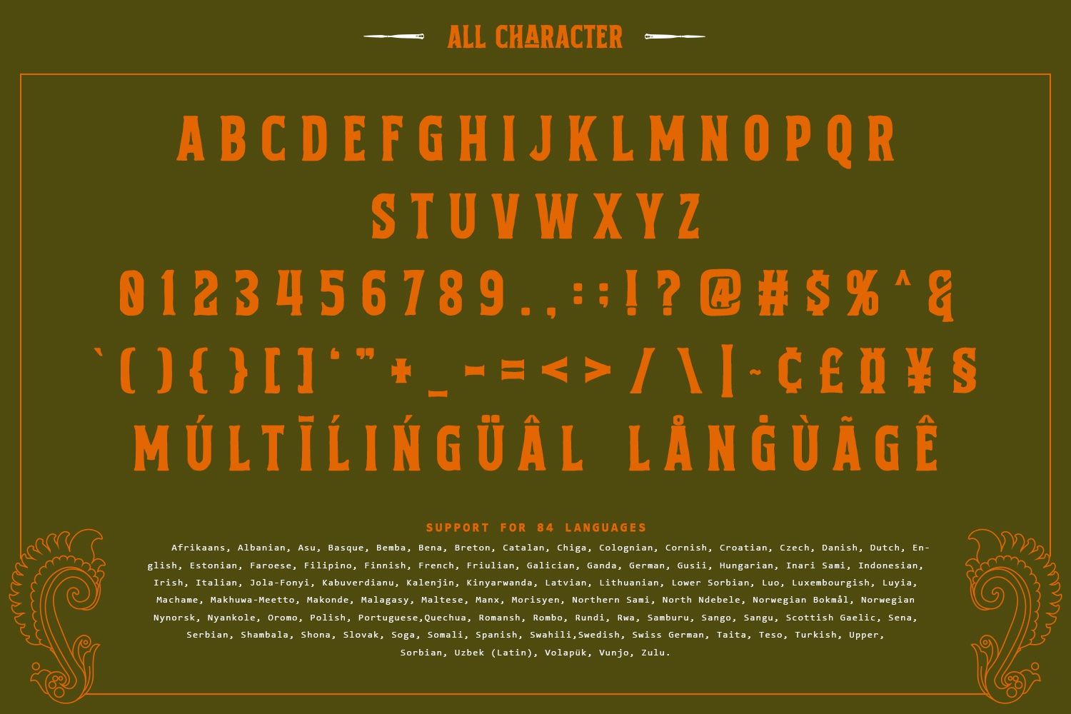 Baraksawa - Bold Condensed Vintage Font — image 9