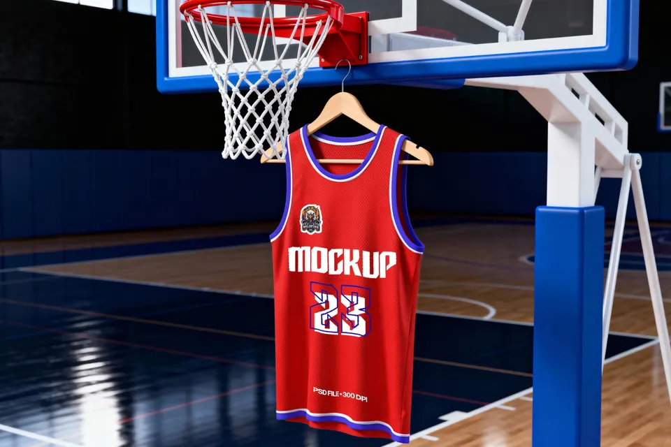 Basketball Jersey Mockup