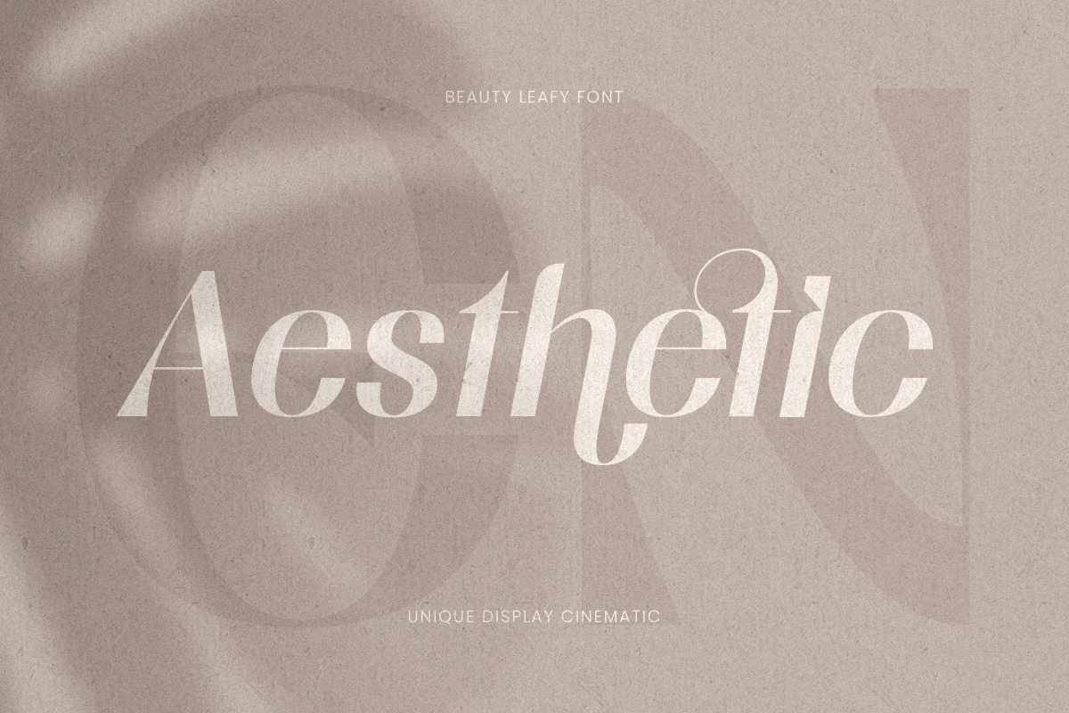 Beauty Leafy - Unique Display Font — image 10