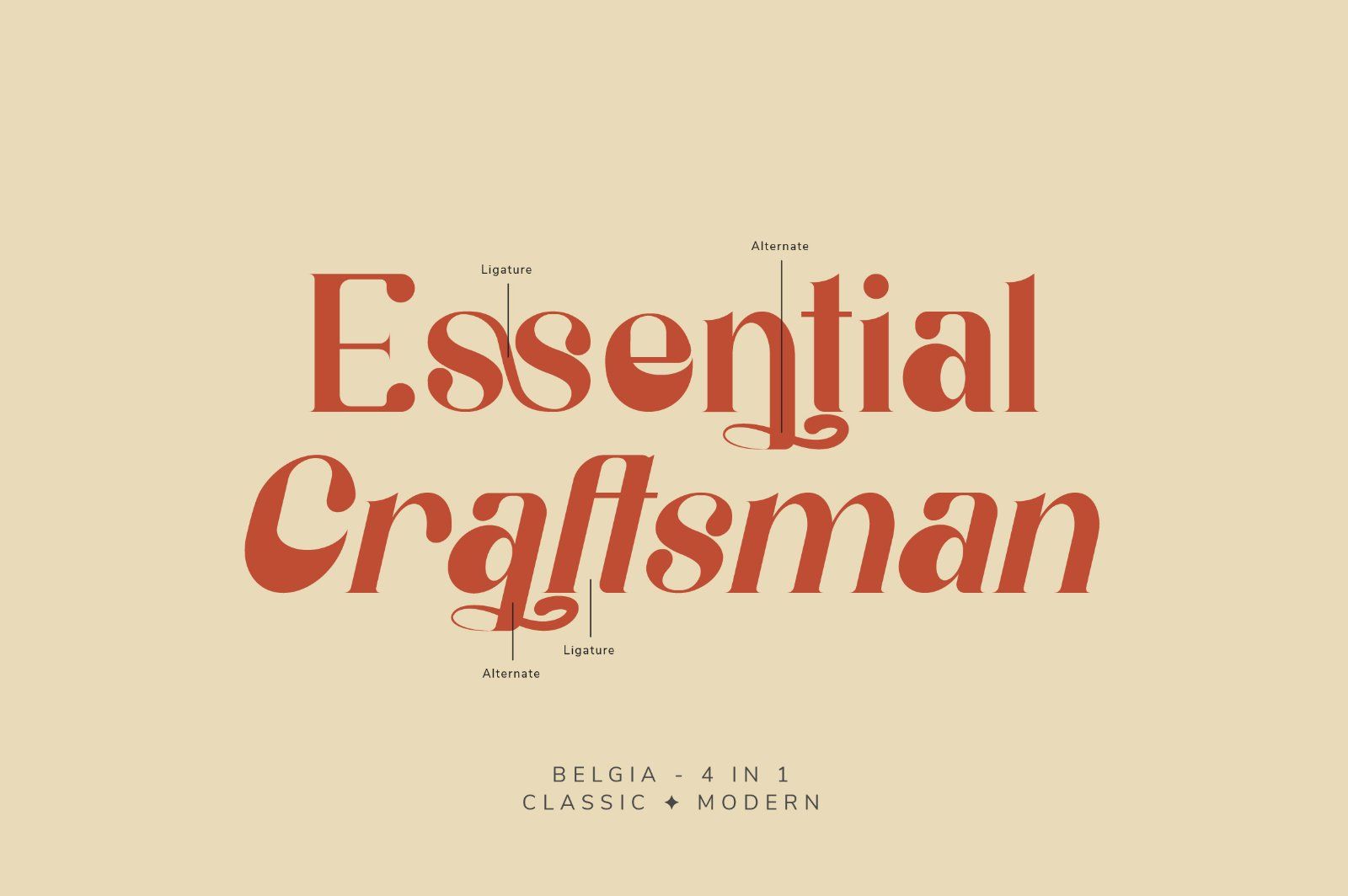 Belgia Modern Classic Font — image 6