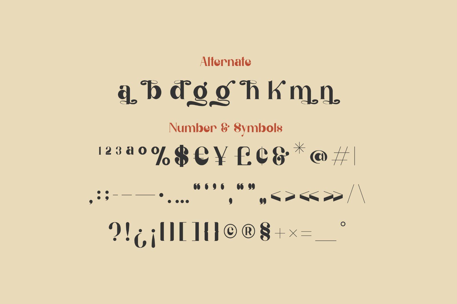 Belgia Modern Classic Font — image 15
