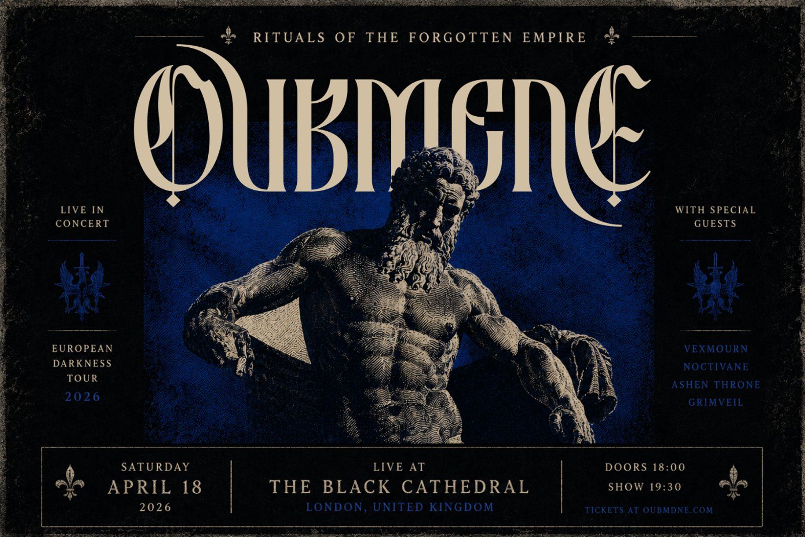 Besquen Modern Gothic Typeface Font — image 6