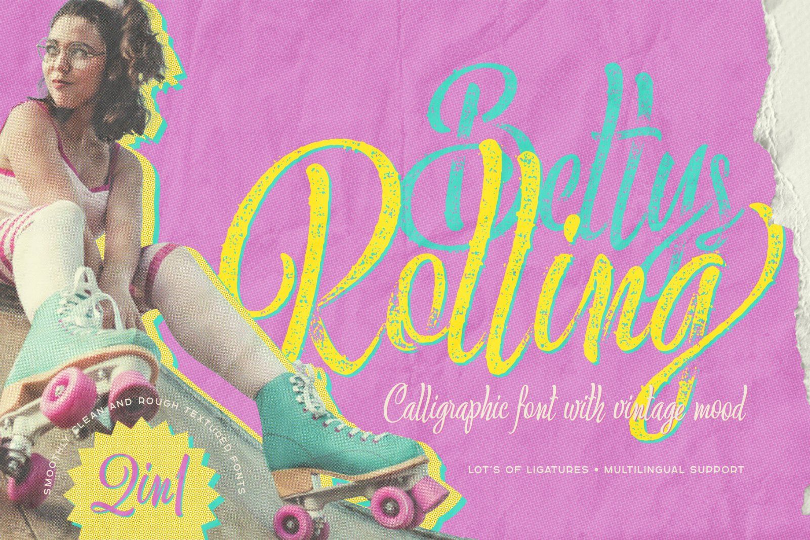 Bettys Rolling Script — image 1