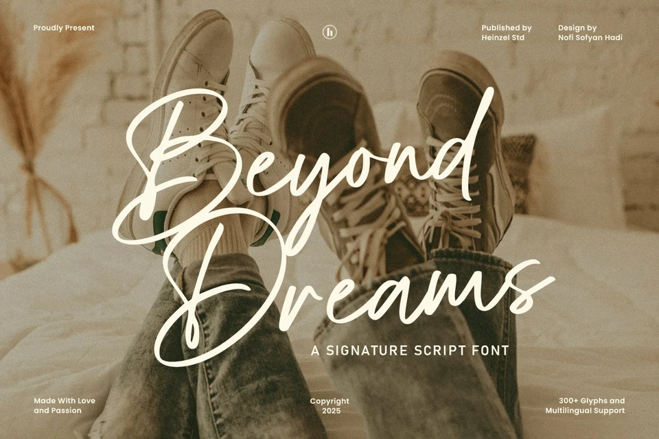 Beyond Dreams Modern Signature Script Font